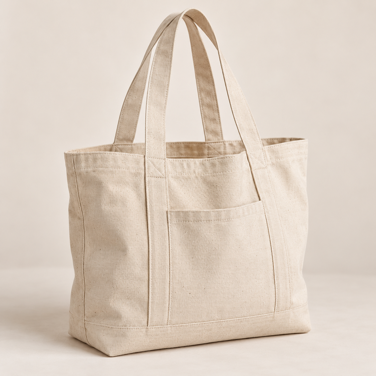 Reusable shopping tote displayed as an example product